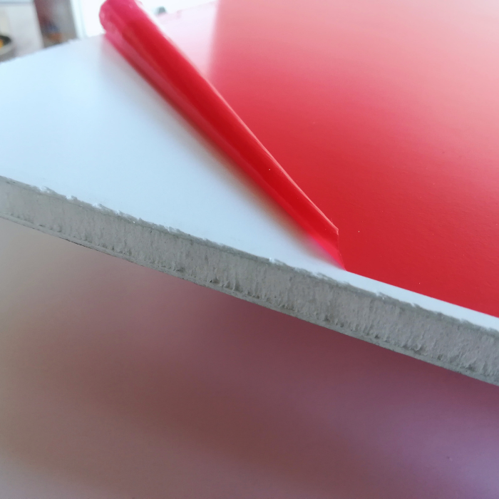 Impression panneau PVC plume léger